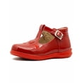 thumbnail image 4 of Zapato Botita Dogi Para Niña Soporte Arco Charol Piel Casual rojo 15.5, 4 of 6