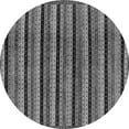 thumbnail image 1 of Ahgly Company Indoor Round Abstract Gray Modern Area Rugs, 4' Round, 1 of 4