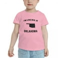 thumbnail image 2 of I'm A Big Deal in Oklahoma Cute Toddler T Shirts for Boys Girls (Pink, 2T), 2 of 5