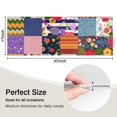 thumbnail image 5 of Pioneer Flower Floral Print Pattern Kitchen Rug Mat,Kitchen Runner Rugs Non Skid Washable,Decorative Kitchen Floor Mats for Kitchen,Sink,Laundry,17"X47", 5 of 5