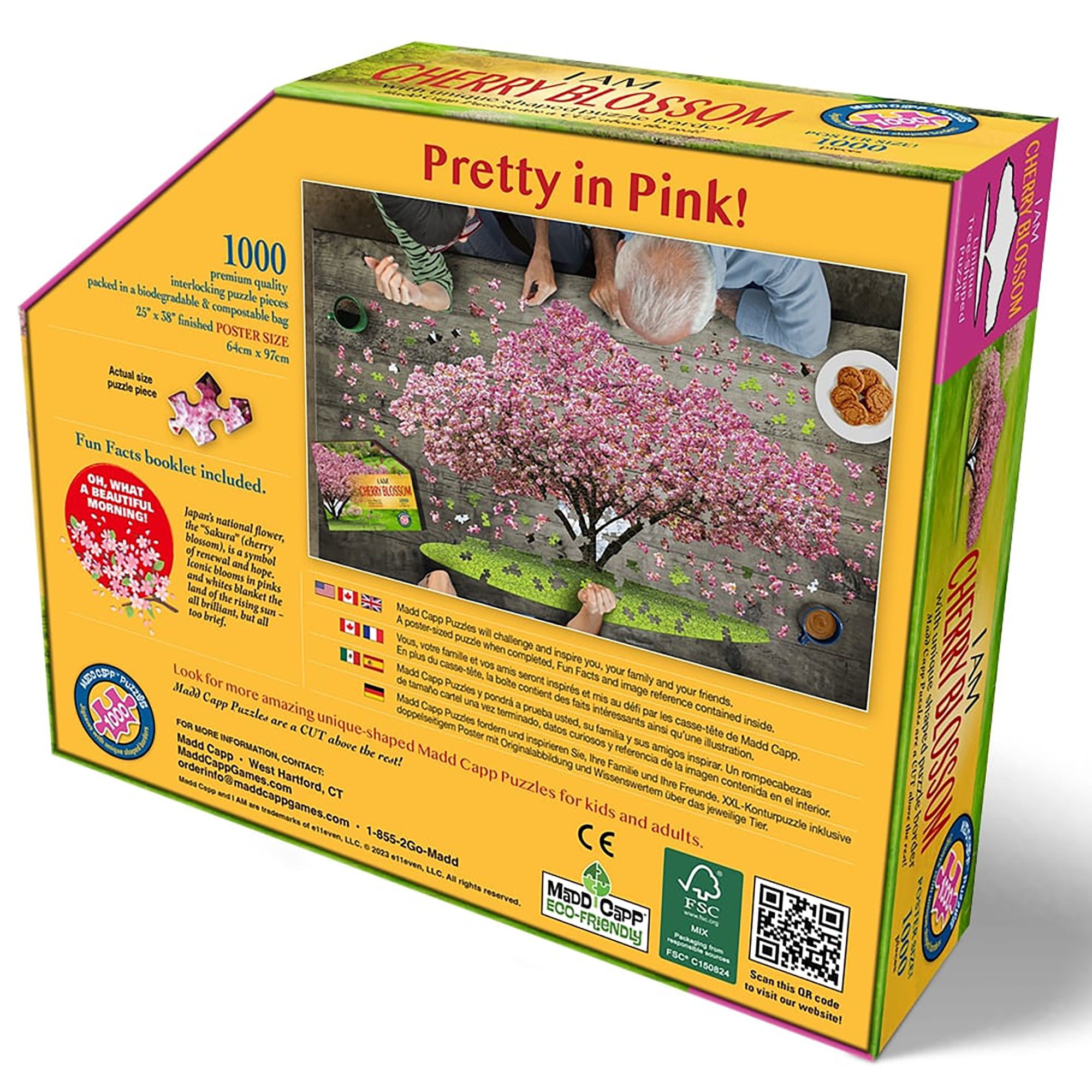 Madd Capp: I Am Cherry Blossom - 1000 Piece Tree Shaped Jigsaw