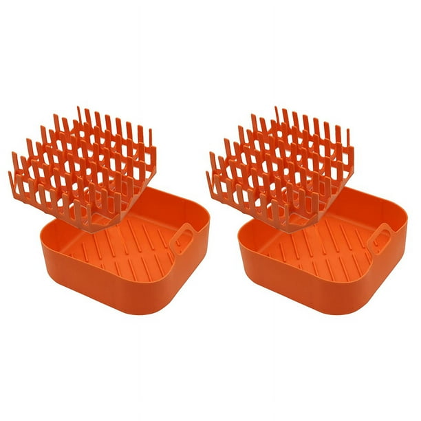 Air Fryer Silicone Bacon Trays Microwave Bacon Cookware Holder Non