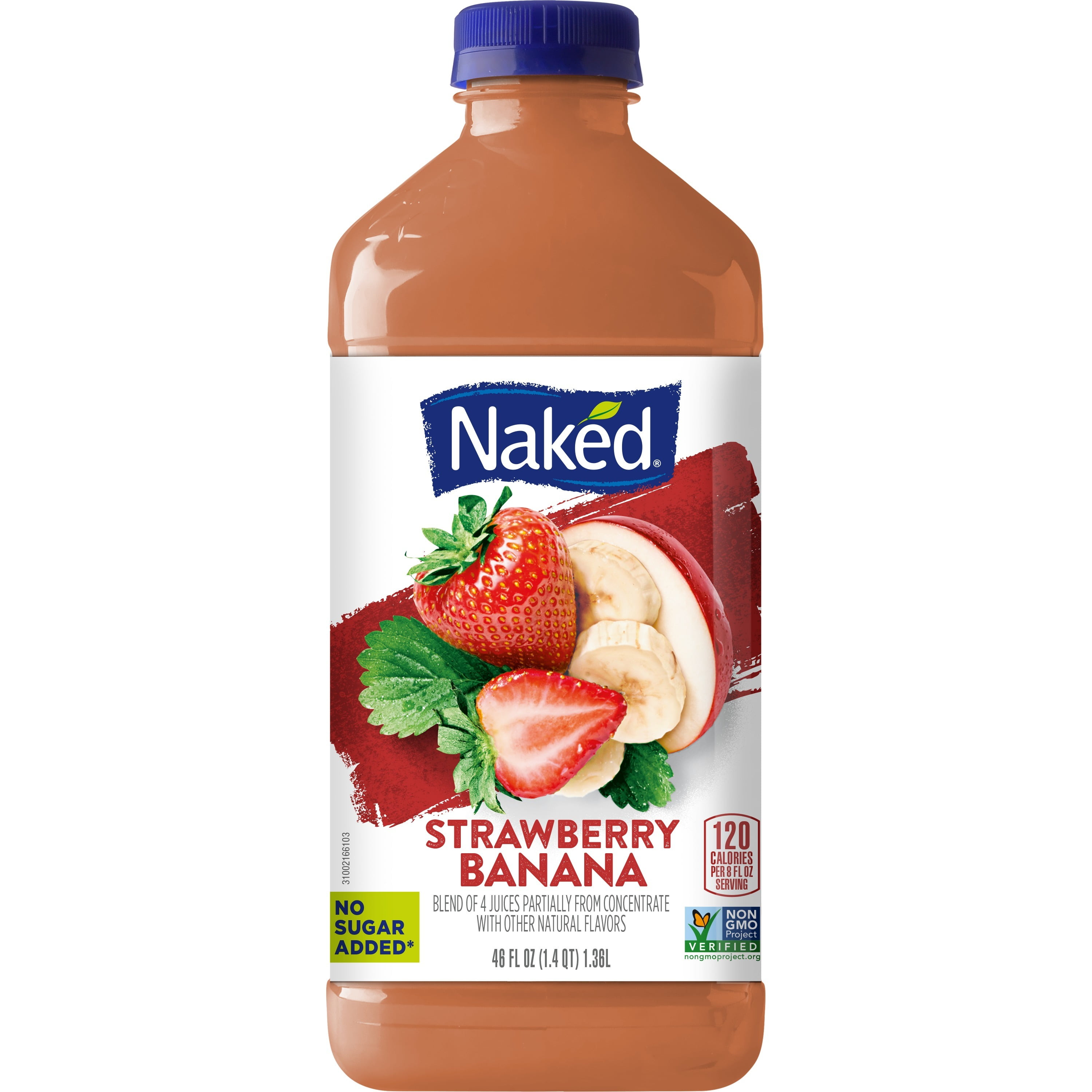 Naked® Strawberry Banana 100% Fruit Juice Smoothie Reviews 