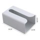 thumbnail image 2 of Cubierta autoadhesiva para caja de pañuelos de pared, adecuada para baño, cocina y oficina, 2 of 6