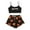 Black, variant on CONFREE Halloween Pajamas For Women Sleeveless Cartoon Pumpkin Ghost Sleepwear Tops Shorts Hallowmas Pjs For Women Cozy Nightwear