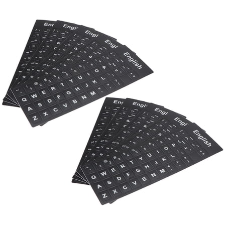Masteelf  10 Pcs Key Covers Keys Keyboard Stickers Professional