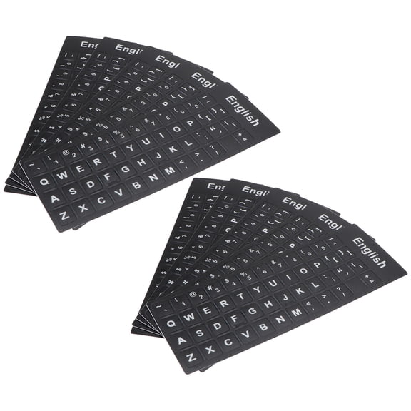 Masteelf  10 Pcs Key Covers Keys Keyboard Stickers Professional