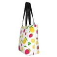 thumbnail image 4 of Bingfone Strawberry and Lemon Women Shoulder Tote Bags Casual Bag Ladies Shopping Handbag, 4 of 8