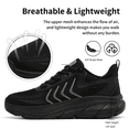 thumbnail image 4 of Ecetana Women Walking Shoes Breathable Comfort Sneakers Lightweight Non Slip Casual Shoes, 4 of 8