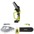thumbnail image 1 of Restored Sun Joe iON+ 12’ Extendable Pole Saw 24V Battery Powered 4000 RPM, 4.5 in Cutting Thickness (Refurbished), 1 of 6