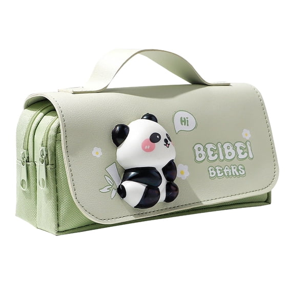 YongCo Large Pencil Case High Capacity Pen Holder Box Zippered Pencil Bag Marker Pouch