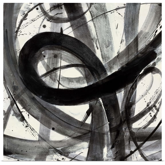 Great BIG Canvas | Rolled Albena Hristova Poster Print entitled Roller Coaster I on White