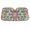 Multicolor 4, variant on CURLYOOT Mexican Car Windshield Sun Shade, Foldable Front Window Sunshade Blocks UV Rays, Mexico Floral Window Shades for Car SUV Truck, 55 x 27.5 Inch