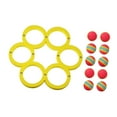 thumbnail image 3 of Juego de lanzamiento de piscina con flotador de espuma y bolas para niños y adultos con puntuación. 10 bolas, 3 of 9