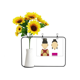 thumbnail image 1 of Corea tradicional del Príncipe y la princesa Tarjeta de bendición de jarrón de girasol artificial, 1 of 3