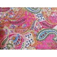 thumbnail image 2 of Indian Paisley Print Vintage Kantha Quilt 100% Cotton Kantha Throw Kantha Blanket Handmade Quilt Double Size Kantha Bedspread, 2 of 3