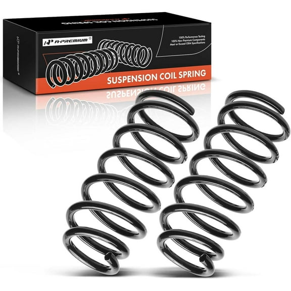 A-Premium 2Pcs Rear Suspension Coil Spring Set Compatible with Honda Civic 2006 2007 2008 2009 2010 2011, Replace# 52441SNAXA01, 52441SNXA01