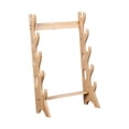 thumbnail image 3 of Soporte para de pared, soporte de almacenamiento de 5 niveles, soporte para samuráis de estilo japonés, estante para para Marrón, 3 of 9