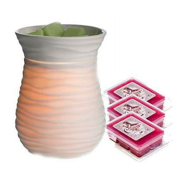 HARMONY  Illumination Fragrance Warmer Gift Set with 3 Courtneys Wax Melts - MULBERRY