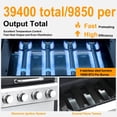 thumbnail image 4 of Parrilla a gas propano Cookit BBQ de 4 quemadores de acero inoxidable, 4 of 6