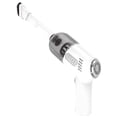 thumbnail image 5 of AuroraX Portable Vacuum Cleaner,Mini Dry Cordless Handheld Car Vacuum with Extended Hose,USB Charging Powerful Suction Compressed Air Dusters(White), 5 of 5
