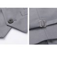 thumbnail image 6 of GiLiling Vest for Boys Girls Fall Lightweight Casual Uniform Jacket Underarm Top Fashion School Gilet Sleeveless Waistcoat Coat (Grey, 13-14 Years), 6 of 6