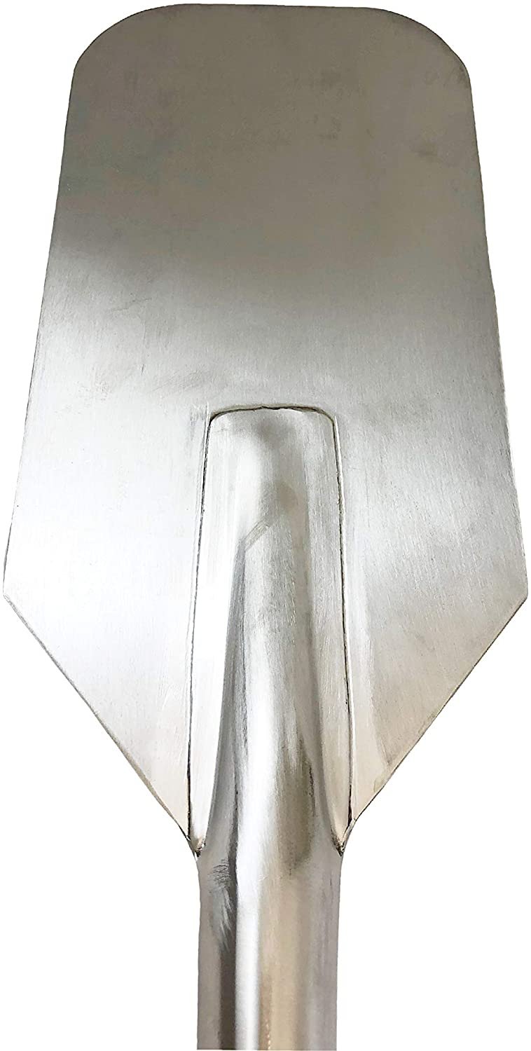 Lavo Home Pizza Paddle - 100% Stainless Steel With 100% Welded Stainless Steel Head - For Professional and Outdoor Pizza Ovens - 47 3/4" L x 4 3/4" W - image 2 of 5