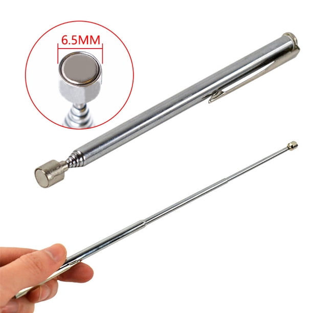 3 uds. Herramienta de recogida magnética telescópica Herramienta de recogida magnética flexible Barra de recogida retráctil con clip de bolsillo para llaves Alicates Tornillos Tuercas Pernos ShuxiuWang 8390612930973