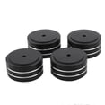 thumbnail image 3 of 4 soportes de aislamiento para altavoces HIFI de aluminio de 40 x 20 mm para tocadiscos (negros), 3 of 8