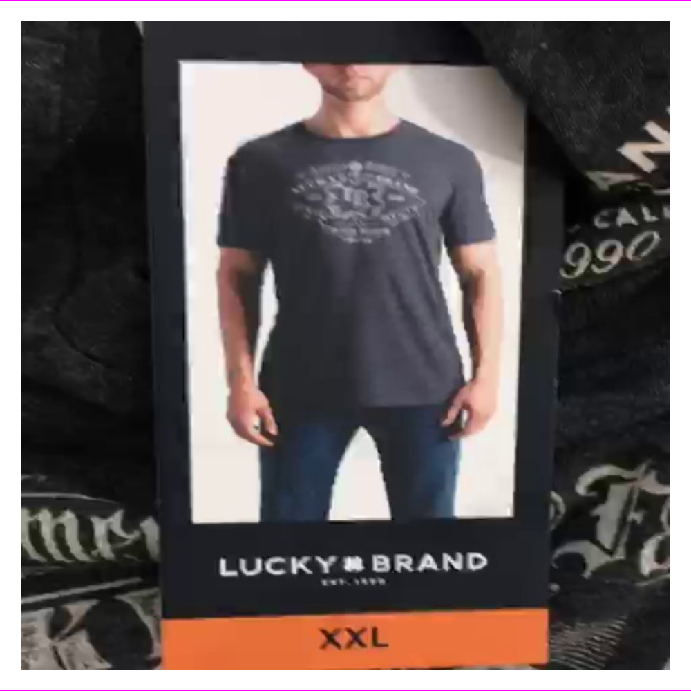 Lucky Brand Handcrafted XXL/Charcoal 