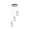 thumbnail image 1 of Lampara colgante Campana Cromo 3 luces Iluminación Luz Vic  Innovador, 1 of 2