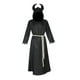 thumbnail image 2 of Capa de con capucha perfecl Disfraz de cosplay Trajes Capa de mago para hombres Mujeres Fiesta temática Discoteca Carnaval Negro L, 2 of 8