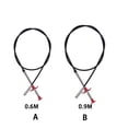 thumbnail image 3 of Bewildely Barra limpiadora flexible de cuatro garras, gancho de limpieza Flexible, envoltura de goma, eliminador de obstrucciones, fregadero de pelo para Suministros de limpieza para el hogar 0.6 m Bewildely HA078029-01, 3 of 6