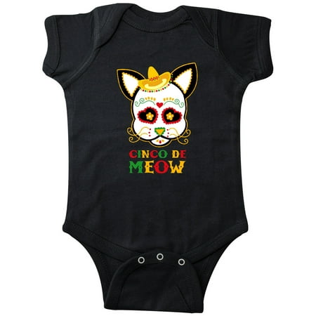 

Inktastic Cinco De Meow Cat Gift Baby Boy or Baby Girl Bodysuit