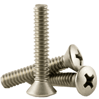 1/4"-20 x 1-1/2" Machine Screw, Stainless Steel (18-8), Phillips Oval Head (inch) Head Style: Oval, (QUANTITY: 500) Drive: Phillips, Thread: Coarse Thread (UNC), Fully Threaded