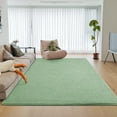 thumbnail image 3 of TWINNIS Soft Area Rug for Living Room Memory-Foam Carpets,Matcha Green,5'x7', 3 of 7