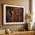 thumbnail image 4 of Trailblazer Snail - Photography Wildlife Nature Insect Forest Woodland Moody Rustic Oak Framed Wall Art Print 12 x 18 inches, 4 of 6