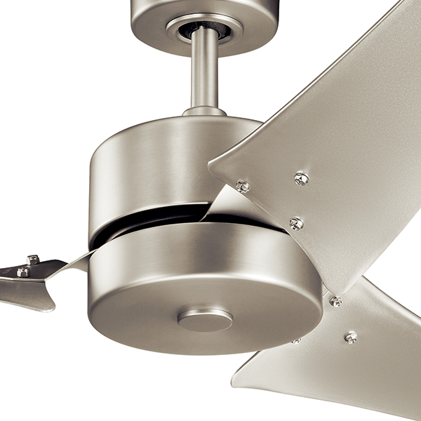 Kichler Motu 60″ Brushed Nickel Ceiling Fan with Wall Control Sansujyuku sansujyuku.com