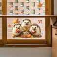 thumbnail image 7 of HomeKingdee Fall Window Stickers, Fall Window Clings for Glass Windows,Animal Glass Stickers, Fall Decorations for Autumn Thanksgiving Harvest Home Party, 7 of 7