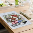 thumbnail image 2 of Wipe-Clean Reversible Decofoam Placemats, Geranium Box, Set of 2, Made in The USA, 2 of 7