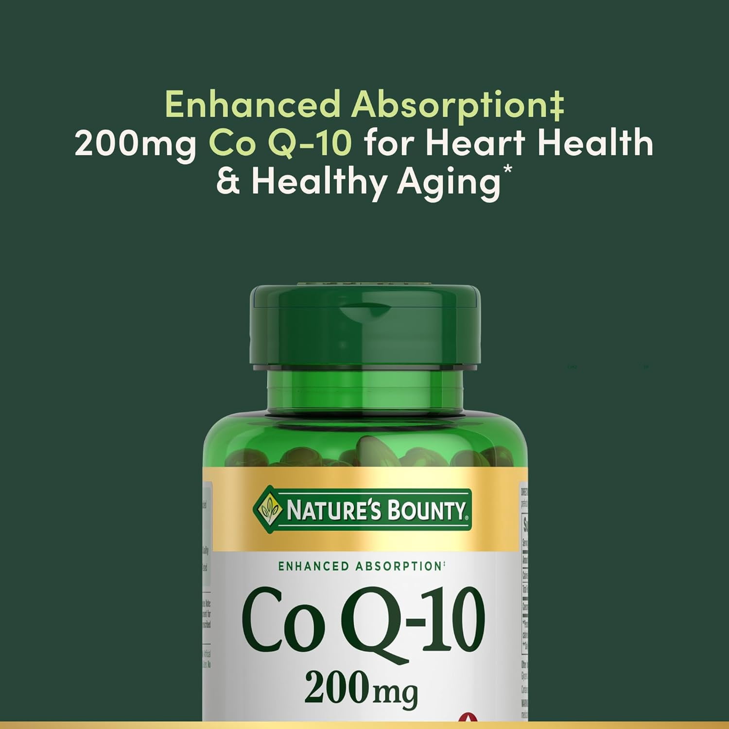 "2 Pack - Nature's Bounty Co Q-10 200 mg, 45 Softgels Each"