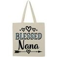 thumbnail image 3 of Inktastic Blessed Nana Grandma Tote Bag, 3 of 5