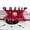 Red, variant on Precision Aluminum Dovetail Clamp Caliper for Woodworking - Metric/Imperial Height Measurement Gauge