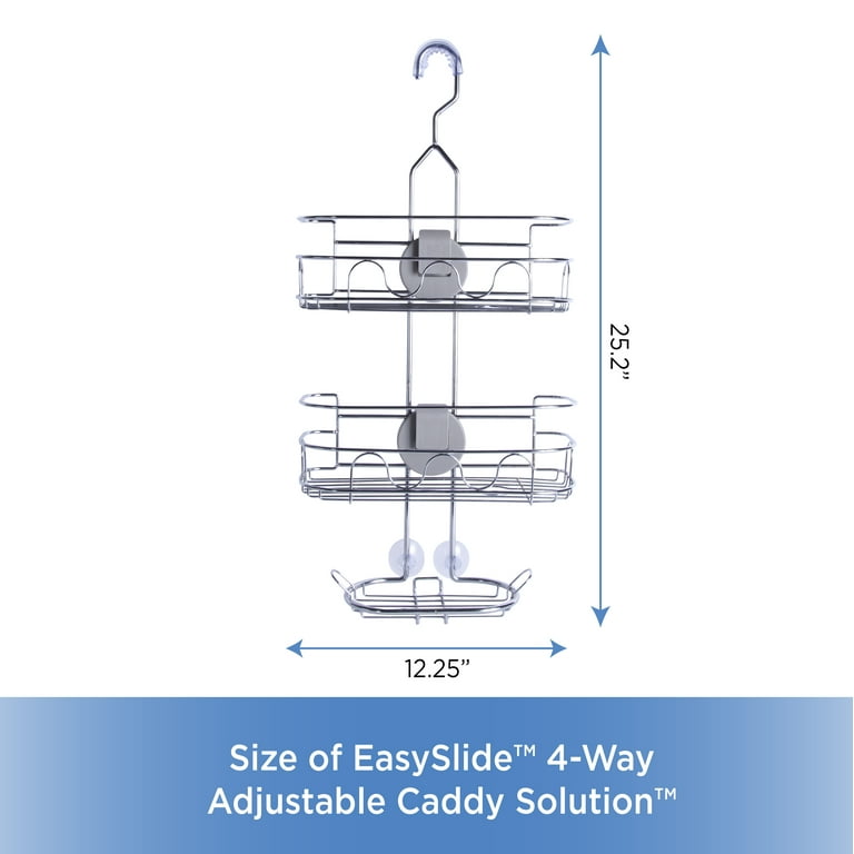 Kenney - Easyslide Adjustable Shower Caddy