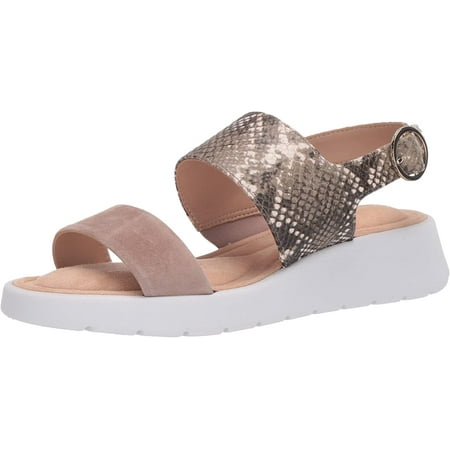 Taryn Rose Womens Ankle-Strap Wedge Sandal