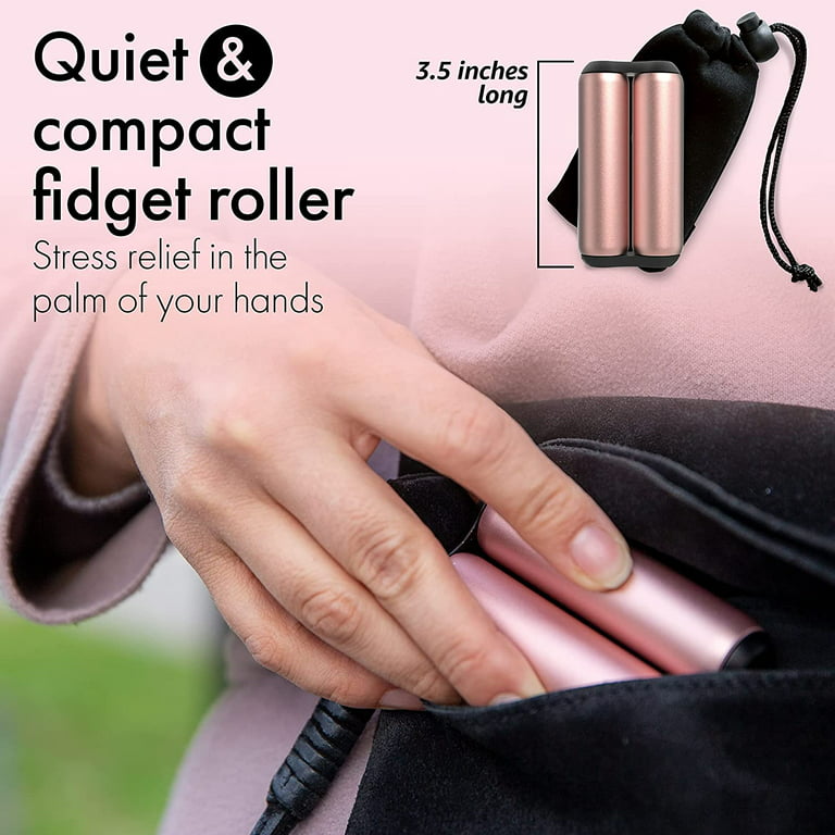 Black ONO Roller - (The Original) Handheld Fidget Toy for Adults 