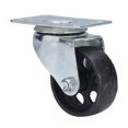 thumbnail image 4 of Durable 3-Inch Double Bearing Swivel Casters with Cast Iron Plate for Enhanced Trolley and Cart Mobility, 4 of 7