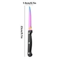 thumbnail image 2 of JingChun 1PC Steak Knives, Sharp Steak Knives, High-Carbon Stainless Steel Steak Knife, Ergonomic Handles Serrated Steak Knives, 2 of 7