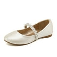 thumbnail image 1 of Dream Pairs Zapatos de vestir planos Mary Jane para niñas pequeñas Pedrería Boda Niños SERENA-100-KIDS Dream Pairs SERENA-100-KIDS, 1 of 5