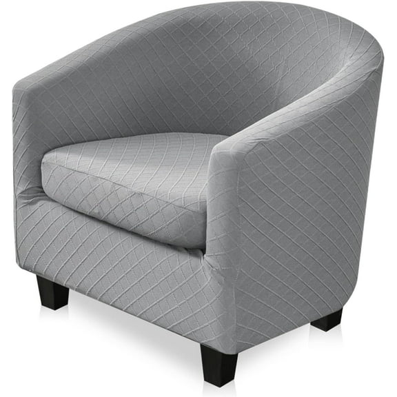 Zhangyh Club Chair Slipcover:High Stretch Tub Chair Cover,Removable Club Chair Cover Slipcover for Living Room Club Bar Counter